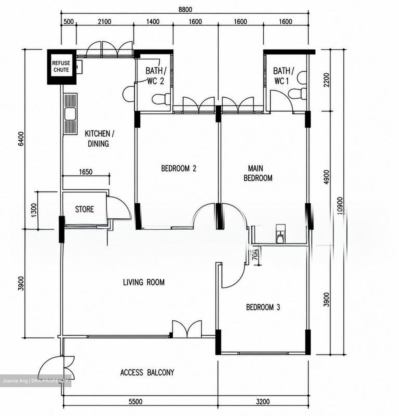 Blk 48 Lengkok Bahru (Bukit Merah), HDB 4 Rooms #584442581